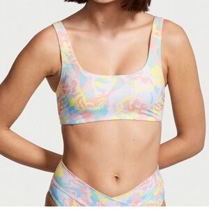 🏖️Victoria’s Secret Scoop Pastel Swim Top🏖️ NWT